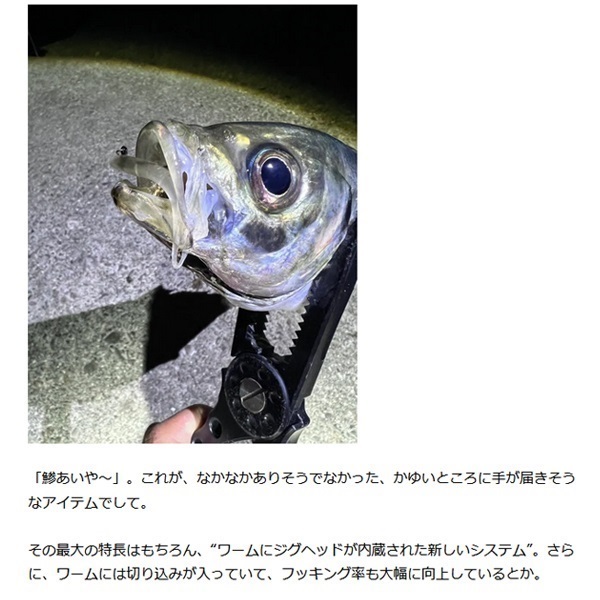 鯵あいやーコンプリートパック　０．７ｇ